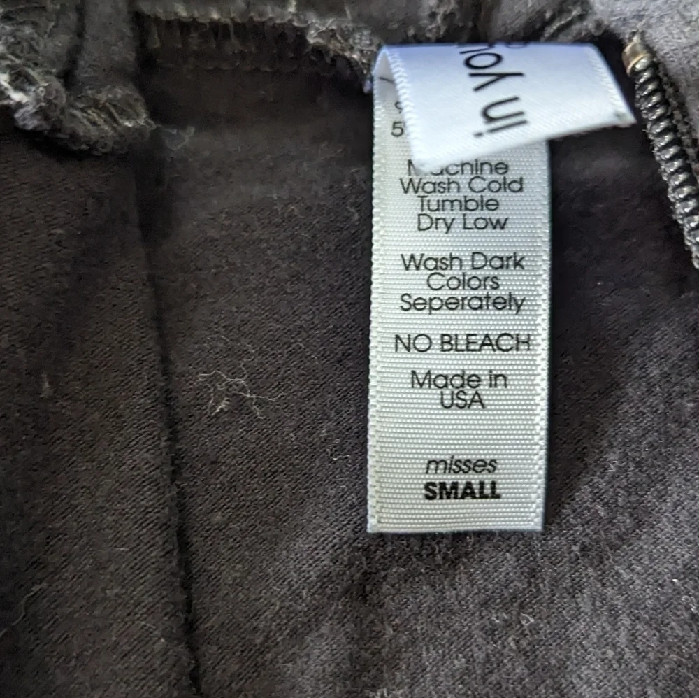 EUC Black Bride Full Zip Hoodie S